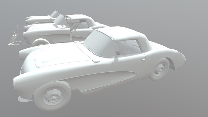 Old car 3D Model