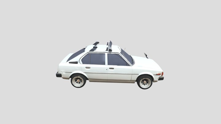 Toyota Corrolla DX 3D Model