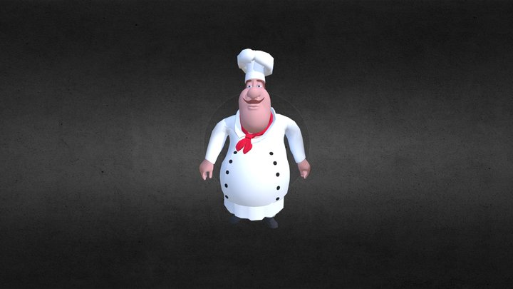 Chef 3D Model