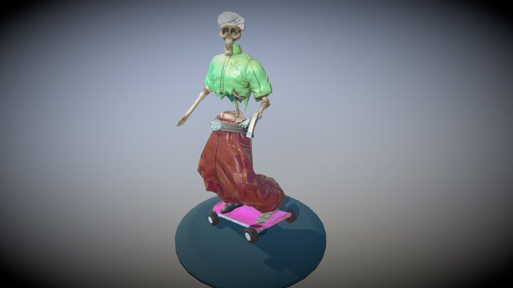 Oscar Skate 3D Model
