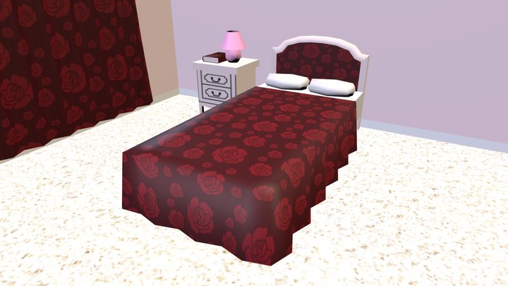 Ruby's Bedroom 3D Model