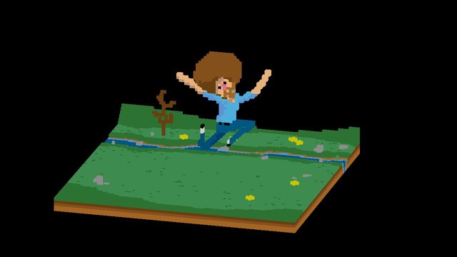 Bob Ross 3D Model