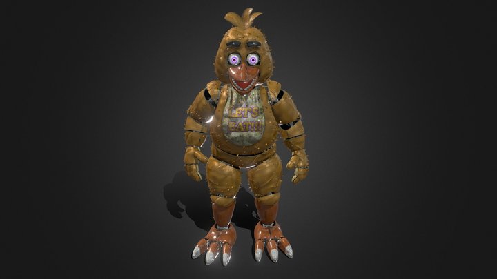 Next Week At Freddy's Chica – Free 3D Model STL