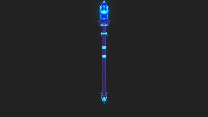 water staff 3D Model