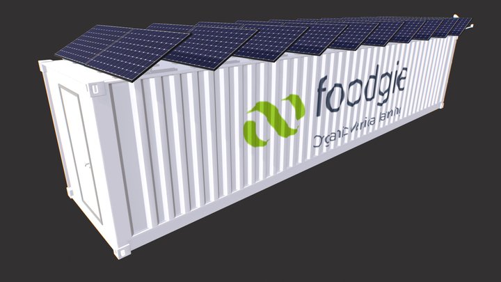 Container40 Ft Red17 3D Model
