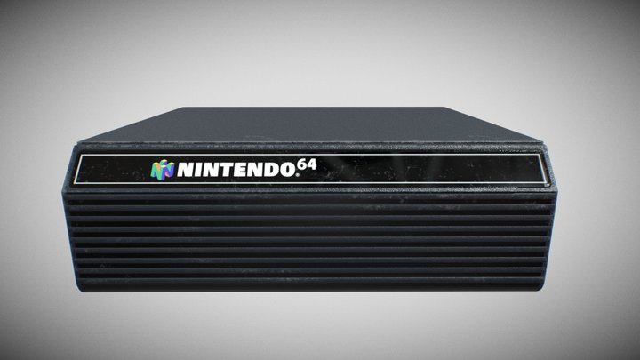 N64 Game Storage – Gratis 3D-model STL