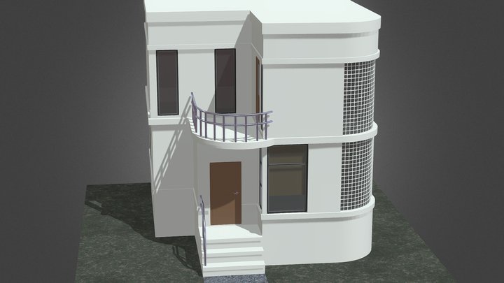 Contemporary Normandie-945 - Robinson Plans 3D Model