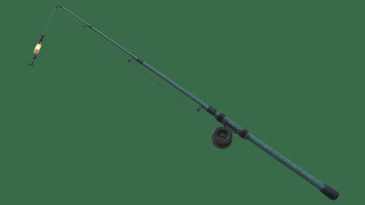 Fishing Rod 3D Model