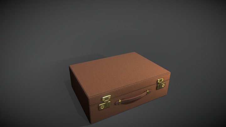 Suitcase 3D Model