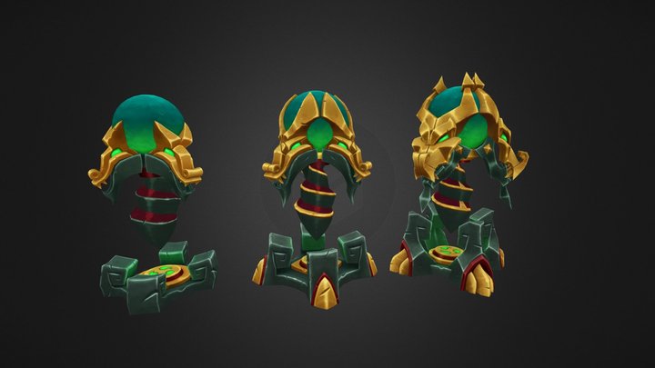 Lightning Aura 3D Model