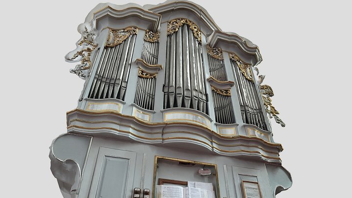 Organ - Biserica Romano - Catolică "Calvaria" 3D Model