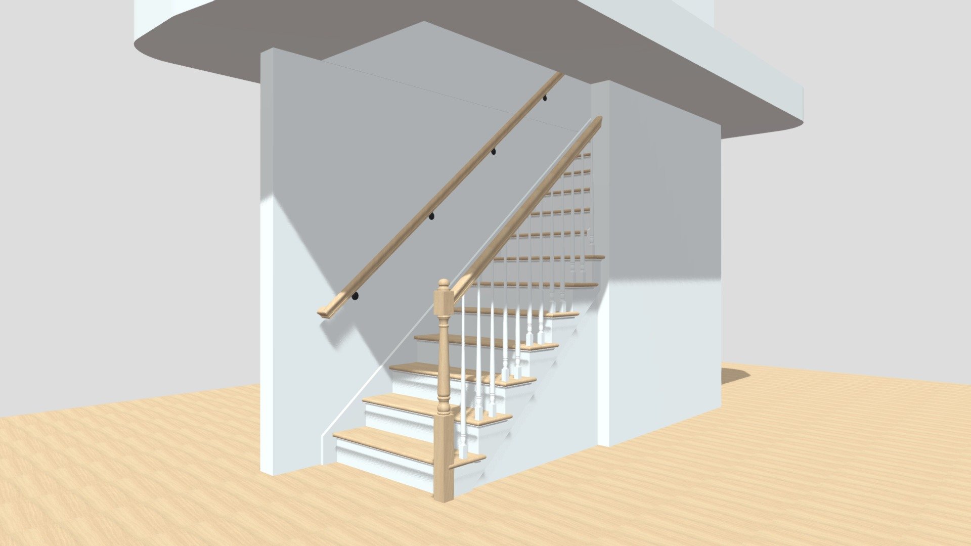 F Standard Stair - Download Free 3D model by Deerparkstairs51 [86c9cea ...