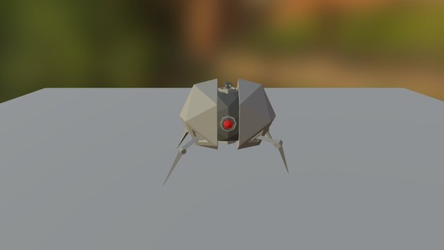 Squiblybot Mk I 3D Model