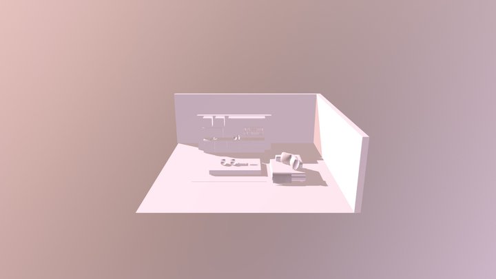 Sala de estar 3D Model