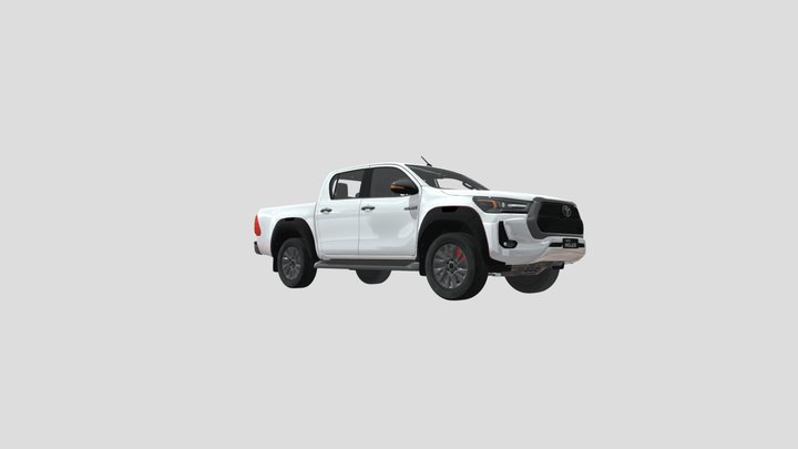 2022_toyota_hilux 3D Model