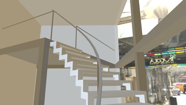Staircase 3D Model