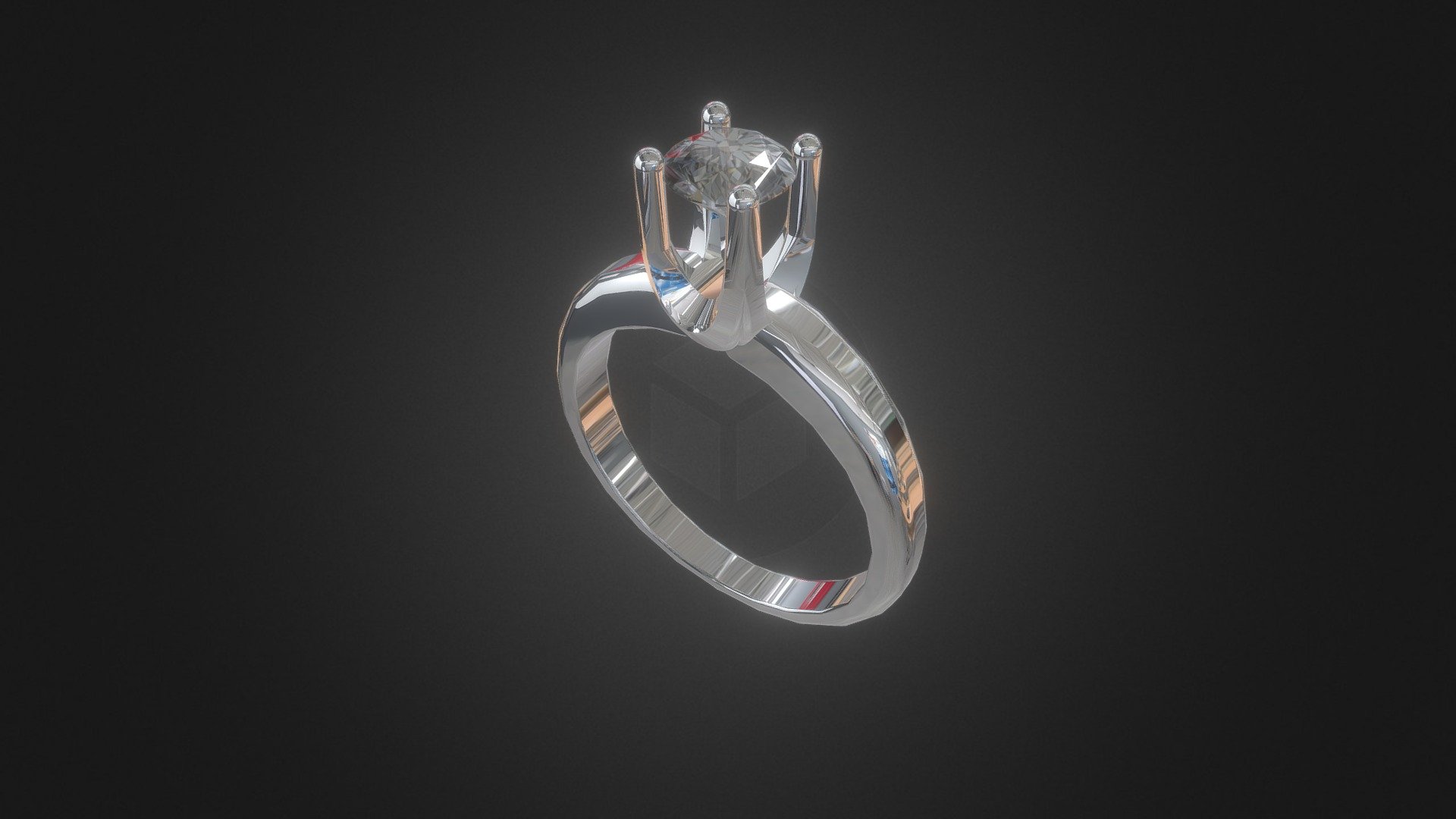 Ring Solitaire - 3D model by khattab.go [86ccedb] - Sketchfab