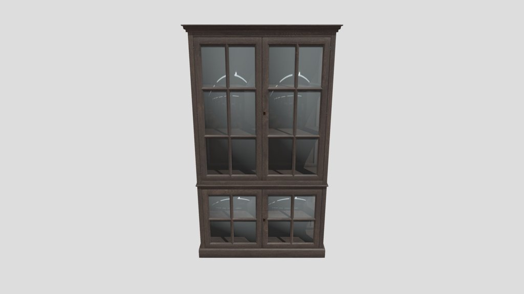 English Style Vintage Bookshelf