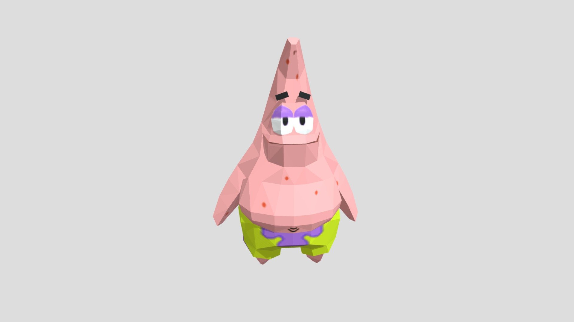 Patrick Star Atlantis Squarepants Ds - Download Free 3D model by ...