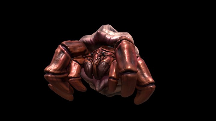 Crab Monster Final 3D Model