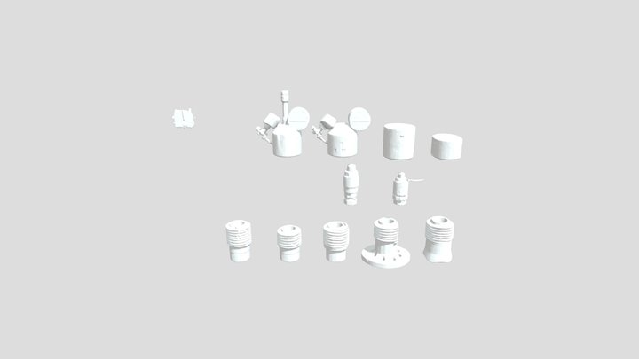 Internal Corrosion Monitoring Equipment 3D Model