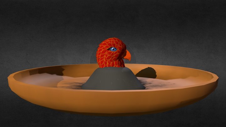 Phoenix Rebirth (Animation) 3D Model
