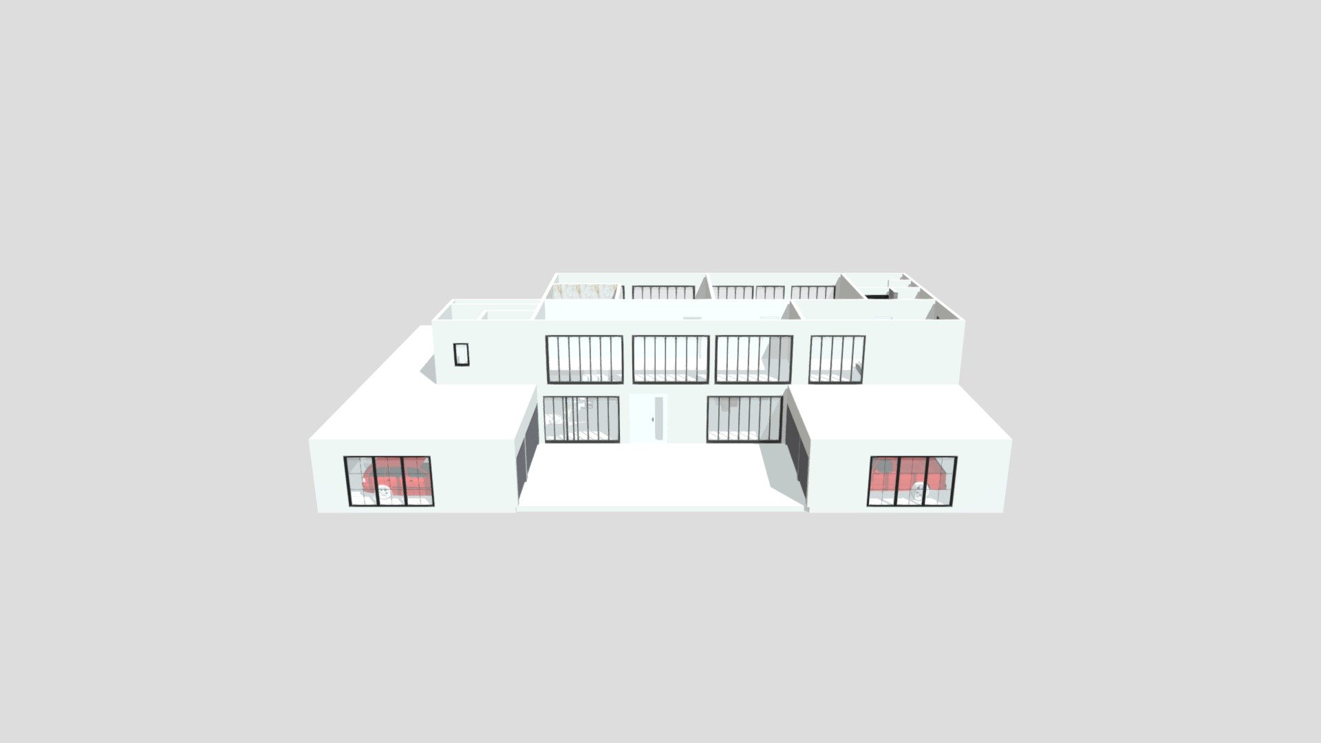 Ultra modern mansion — Sketchfab embed 3D viewer