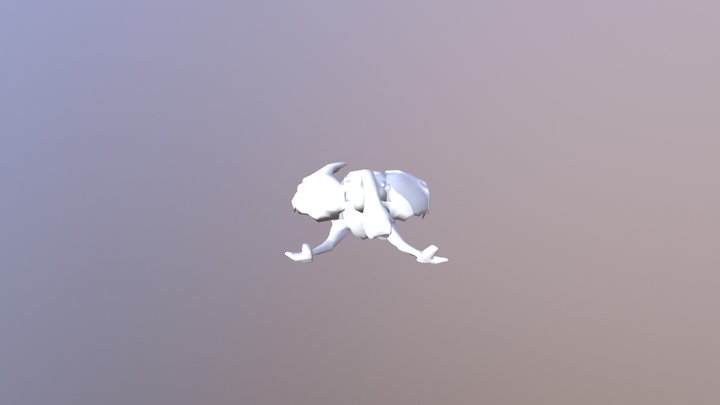 Ostrich Crash Loop V3S 3D Model