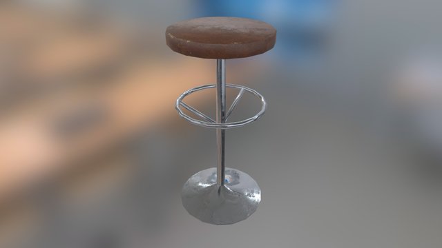 Bar stool 3D Model