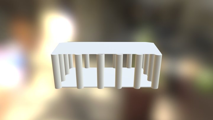Temple Of Artemis 3D Model