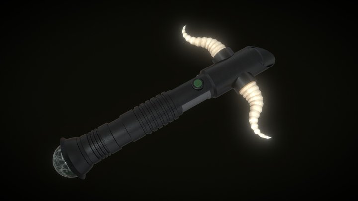 Krayt Dragon Lightsaber 3D Model