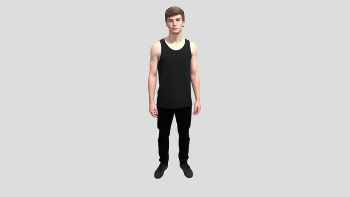 Monochrome Stance – Modelo 3D gratuito STL