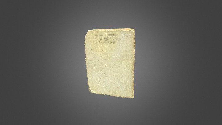 Evaporite Core Gray 1-31, Section 7717.5 – Modello 3D gratuito STL