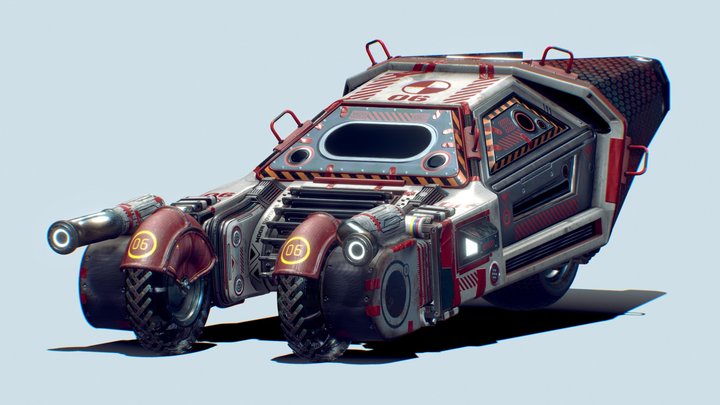 Regolith Dreams | Moon Rover 3D Model
