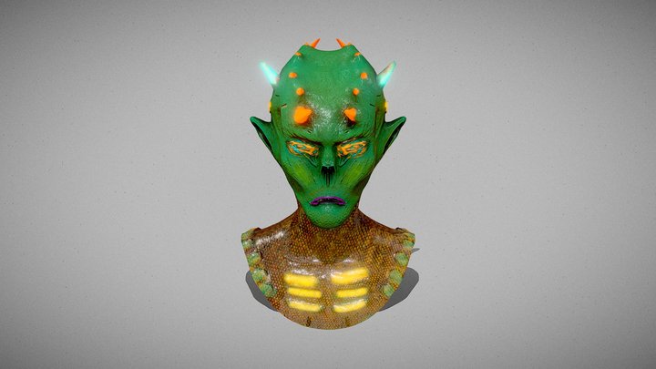 ALIEN FERNANDO GARCIA 3D Model