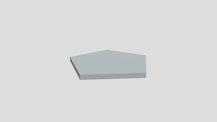 Pentagon Shape 3D Model