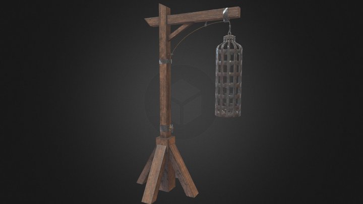 Pirate Gibbet 3D Model