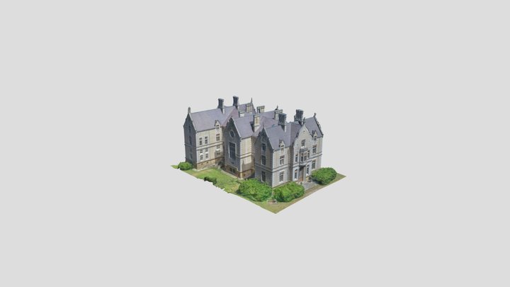 Chateau domaine de Grenade 3D Model