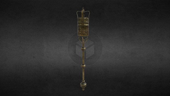House of Commons Ceremonial Mace 3D Model