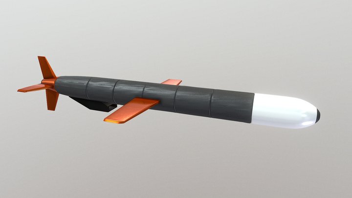 Tomahawk Missile 3D Model
