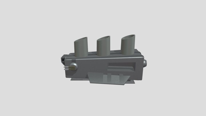 Industrialist Ship 3D Model