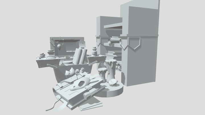 Witch Box_4_2 3D Model