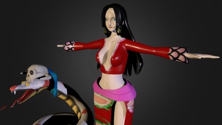 boa hancock :) 3D Model