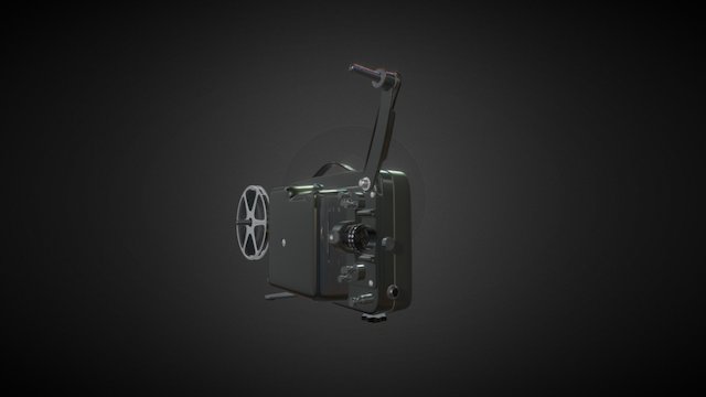 Projector 8mm 3D Model