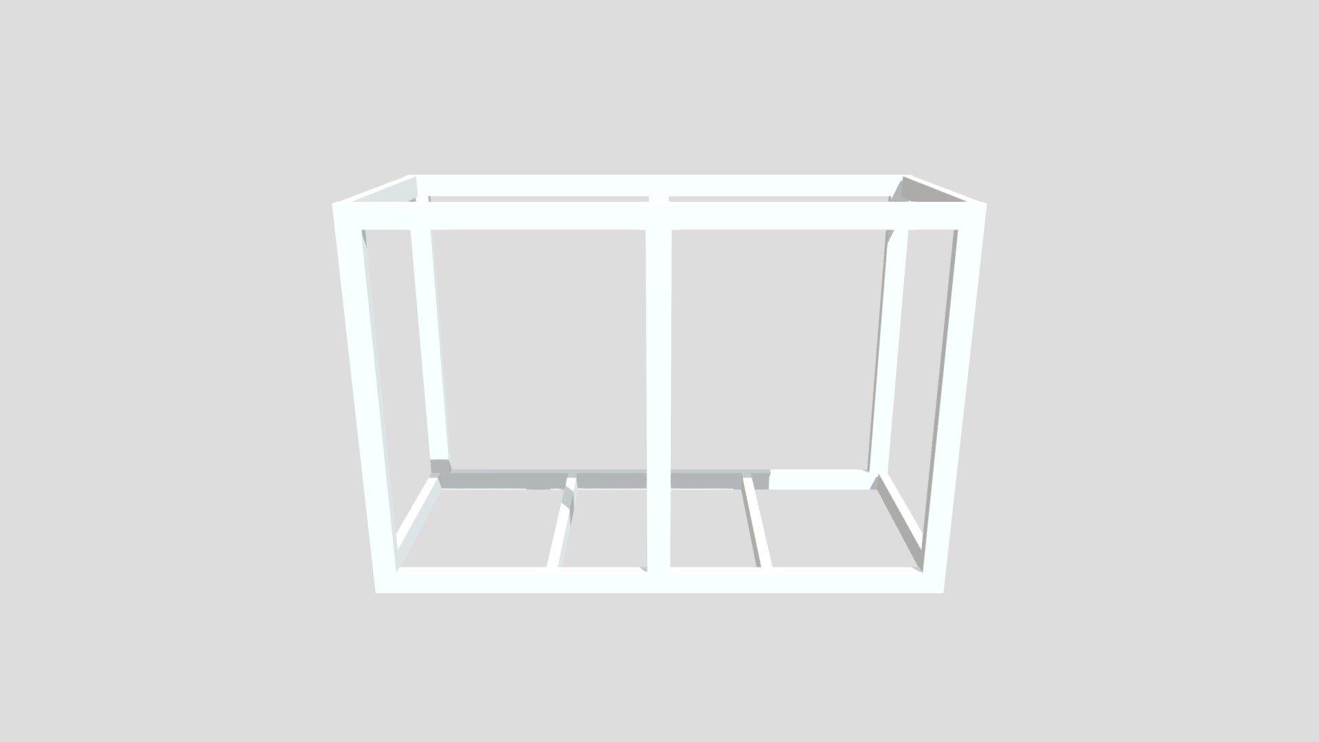 Каркас ящика - 3D model by syp4ik2104 [86d62cd] - Sketchfab