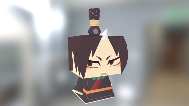 鬼燈 3D Model