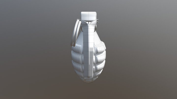 Grenade 01 3D Model
