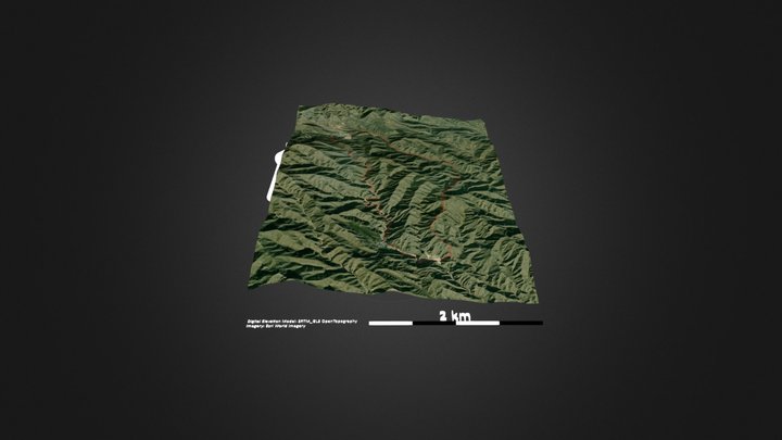 白瀑寺 – Free 3D Model STL