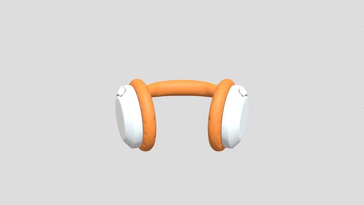 3D Headphones Model