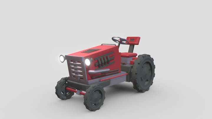 Tractor 3D Model